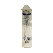 Tapeçaria De Parede Náutica Boho Com Macramê De Alforrecas E Borlas Para Decoração De Quarto E