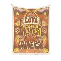 Tapeçaria de parede O amor é a vibração mais alta do universo Tapeçaria de parede O amor é a vibração mais alta do universo