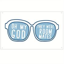 Tapeçaria de parede Oh My God They Were Room Mates 150x90cm Tapeçaria de parede Oh My God They Were Room Mates 150x90cm