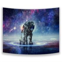 Tapeçaria de parede Space Star Cosmonaut Microfabric 150x130cm