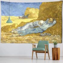 Tapeçaria de parede Van Goghs Field Starry Night 150x100cm Tapeçaria de parede Van Goghs Field Starry Night 150x100cm
