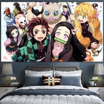 Tapeçaria Demons Slayers Kamado Tanjirou Anime Manga 85x150cm