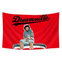 Tapeçaria Dreamville J. Cole Artwork Fãs de música 100x150cm