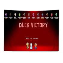 Tapeçaria Ducks Victorys Anime Manga Design 150x100cm Poliéster Tapeçaria Ducks Victorys Anime Manga Design 150x100cm Poliéster