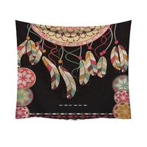 Tapeçaria Feather Dreamcatcher Wall 150x130cm, microtecido