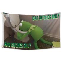 Tapeçaria Flag Bads Bitches Onlys Anime Wall Hanging 90x150cm