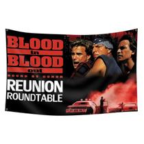 Tapeçaria Flag Bloods In Bloods Outs Anime 90x150cm