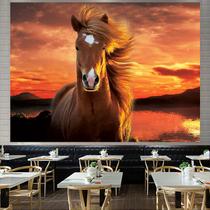 Tapeçaria Horse Wall Microfabric 150x130cm para quarto