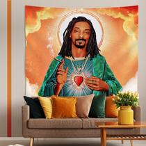 Tapeçaria JOYPLUS Funny Meme Art Afro-American Rap Saint Tapeçaria JOYPLUS Funny Meme Art Afro-American Rap Saint