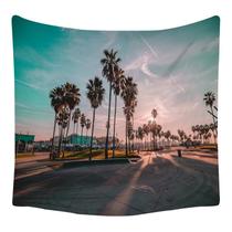 Tapeçaria Landscape Snow Mountain 150x150cm, microtecido