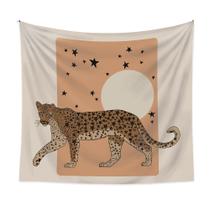 Tapeçaria Leopard Wall 150x130cm de fibra de microtecido Tapeçaria Leopard Wall 150x130cm de fibra de microtecido