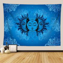 Tapeçaria Mandala Sun God Wall Room 150x130cm, microtecido Tapeçaria Mandala Sun God Wall Room 150x130cm, microtecido