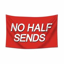 Tapeçaria No Halfs Sends Flag Art Anime 90x150cm Terylene