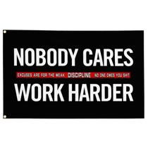 Tapeçaria Nobody Cares Work Harder Wall 150x90cm Microtecido Tapeçaria Nobody Cares Work Harder Wall 150x90cm Microtecido