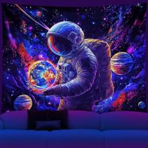 Tapeçaria NYZE Astronaut Space Glow in the Dark 150x130cm