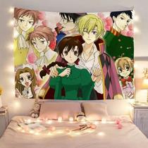 Tapeçaria Ouran High School Host Club Anime 100x150cm Tapeçaria Ouran High School Host Club Anime 100x150cm