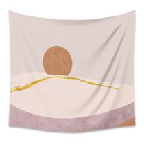 Tapeçaria, paisagem, sol, parede, microtecido, 150x130cm, decoração de quarto Tapeçaria, paisagem, sol, parede, microtecido, 150x130cm, decoração de quarto