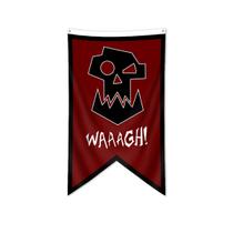 Tapeçaria para decoração de parede Art Hang Orks Waaaghs Anime