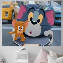 Tapeçaria para decoração de parede Art Tom and Jerry Anime 110x150cm Tapeçaria para decoração de parede Art Tom and Jerry Anime 110x150cm