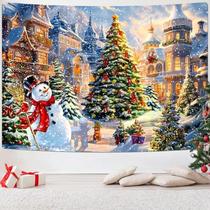 Tapeçaria para pendurar na parede Christmas Winter Wonderland 150x130cm Tapeçaria para pendurar na parede Christmas Winter Wonderland 150x130cm