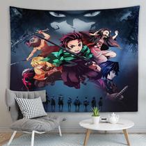 Tapeçaria para pendurar na parede Demons Slayers Kamados Tanjirou Anime Tapeçaria para pendurar na parede Demons Slayers Kamados Tanjirou Anime