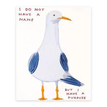 Tapeçaria para pendurar na parede Funny Seagull Cartoon 150x130cm poliéster