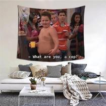 Tapeçaria para pendurar na parede Funny TV Meme Quote 100x150cm poliéster Tapeçaria para pendurar na parede Funny TV Meme Quote 100x150cm poliéster