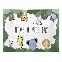 Tapeçaria para pendurar na parede Have A Nice Day, 150x130cm, microtecido Tapeçaria para pendurar na parede Have A Nice Day, 150x130cm, microtecido