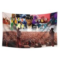 Tapeçaria para pendurar na parede Juice WRLD Concert 100x150cm poliéster