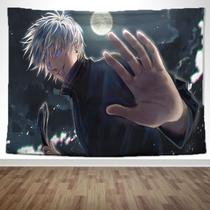 Tapeçaria para pendurar na parede Jujutsus Kaisens Gojos Satorus Anime