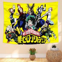Tapeçaria para pendurar na parede My Heros Academias Midoriyas Izukus 150x130cm