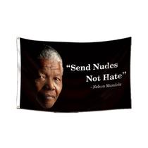 Tapeçaria para pendurar na parede Nelson Mandela Motivational Quote 100x150cm