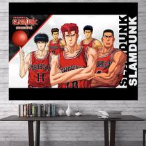 Tapeçaria para pendurar na parede Slam Dunk Shohoku Team 100x150cm