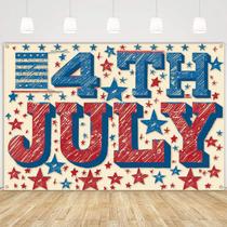 Tapeçaria para tapeçaria, 4 de julho, Star Independence Day