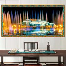 Tapeçaria: parede do palácio de Potala, estilo tibetano, 150x130cm, microtecido
