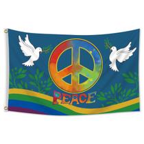 Tapeçaria Peace Flag Art Anime Wall Pendure 90x150cm poliéster Tapeçaria Peace Flag Art Anime Wall Pendure 90x150cm poliéster