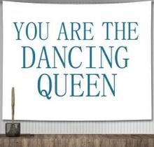 Tapeçaria pendurada na parede You Are the Dancing Queen Mamma Mia Tapeçaria pendurada na parede You Are the Dancing Queen Mamma Mia