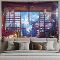 Tapeçaria Scenic Snow Mountain Wall 150x130cm, microtecido