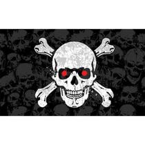 Tapeçaria Skulls Piles Flag Art Anime Wall Pendure 150x90cm Tapeçaria Skulls Piles Flag Art Anime Wall Pendure 150x90cm