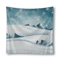 Tapeçaria Snow Mountain Scenery Microfabric 150x150cm