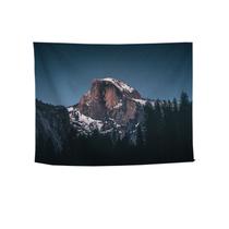 Tapeçaria Snow Mountain Scenery Wall 150x100cm em microtecido