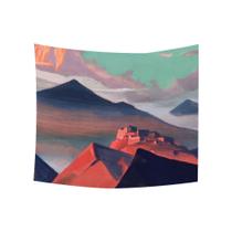Tapeçaria Snow Mountain Sunset Wall 200x150cm em microtecido