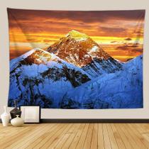 Tapeçaria Snow Mountain Wall 150x130cm de fibra de microtecido