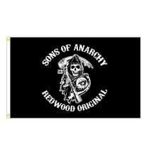 Tapeçaria Sons Of Anaarchys Redwoods Originals Flag Art 90x150cm