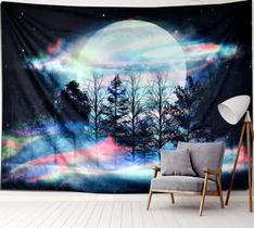 Tapeçaria Starry Sky Forest Microfabric 148x130cm Tapeçaria Starry Sky Forest Microfabric 148x130cm