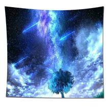 Tapeçaria Starry Sky Wall, microtecido, 180x150cm, decoração de quarto Tapeçaria Starry Sky Wall, microtecido, 180x150cm, decoração de quarto