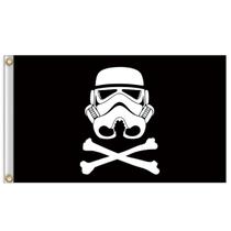 Tapeçaria Storms Troops Imperials Stormtroopers Arte da bandeira 90x150cm Tapeçaria Storms Troops Imperials Stormtroopers Arte da bandeira 90x150cm