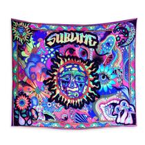 Tapeçaria Sublime Fluorescente Parede Fluorescente 150x150cm de fibra de microtecido Tapeçaria Sublime Fluorescente Parede Fluorescente 150x150cm de fibra de microtecido