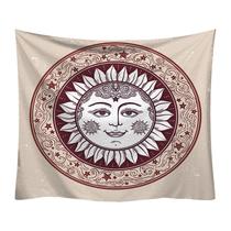 Tapeçaria Sun God Wall 150x130cm de fibra de microtecido Tapeçaria Sun God Wall 150x130cm de fibra de microtecido