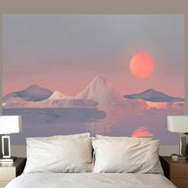 Tapeçaria Sunrise Scenery Microfabric 150x130cm para quarto